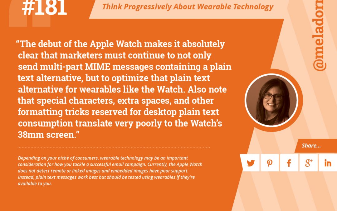 #181: Think Progressively About Wearable Technology
