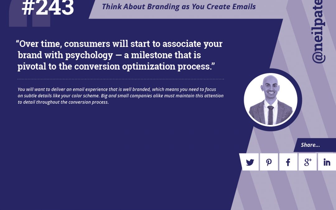 #243: Think About Branding as You Create Emails